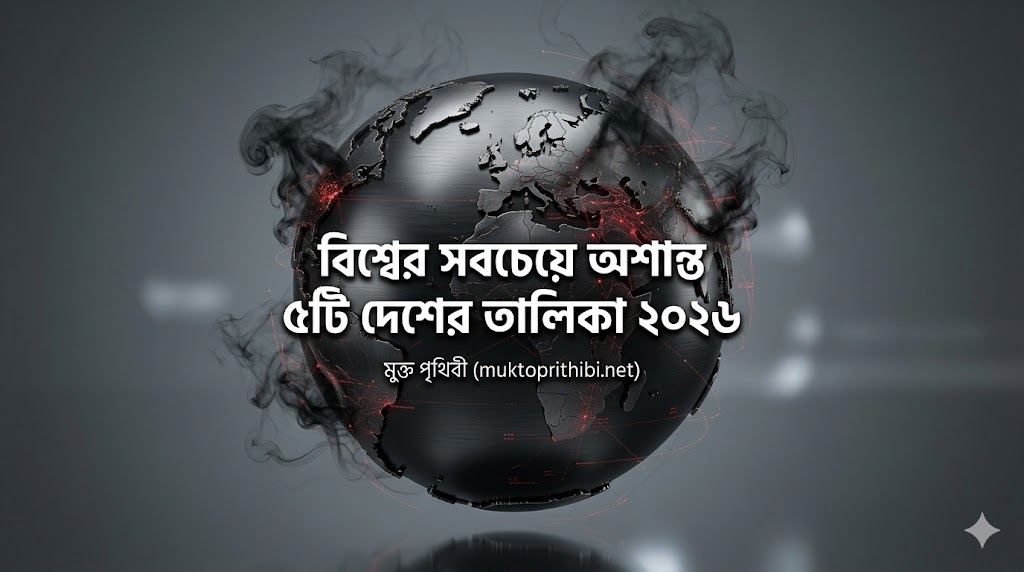 ২০২৬ সালের বিশ্বের সবচেয়ে অশান্ত ৫টি দেশের তালিকা - মুক্ত পৃথিবী