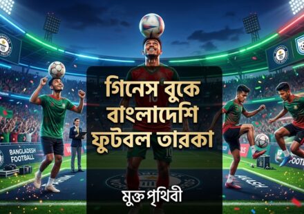 গিনেস ওয়ার্ল্ড রেকর্ডসে দেশের নাম উজ্জ্বল করা বাংলাদেশি ফুটবলাররা।