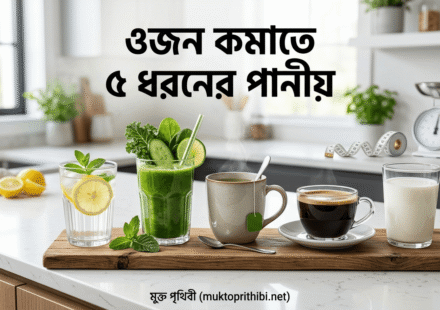 ওজন কমাতে সাহায্য করে এমন ৫টি স্বাস্থ্যকর পানীয়