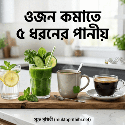 ওজন কমাতে সাহায্য করে এমন ৫টি স্বাস্থ্যকর পানীয়